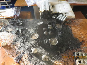 FOTO: Požár jednoho vánočního věnce v Olomouci způsobil škodu za půl milionu korun