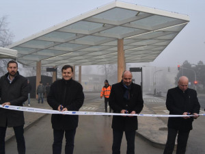 Nový terminál v centru Prostějova usnadní cestování linkovými autobusy