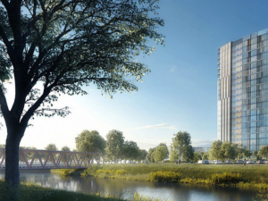 Investor Šantovky Tower se odvolal proti rozhodnutí magistrátu. Zpochybňuje existenci ochranného pásma