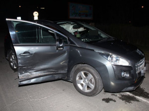 Na olomoucké křižovatce se srazila dvě auta. Škoda je téměř čtvrt milionu