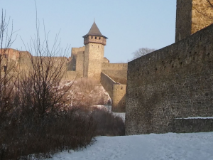 Hrad Helfštýn navštívily při novoročním výstupu tisíce lidí