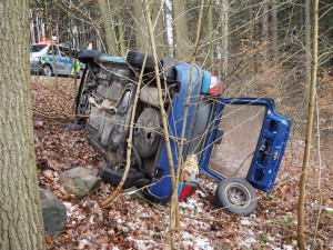 Havárie mezi Hněvkovem a Zábřehem