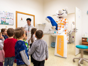 FOTO: Malým pacientům pomáhá na Klinice zubního lékařství ve fakultní nemocnici zubní víla