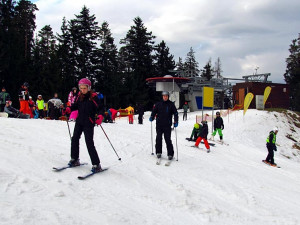 Jesenickým skiareálům přinášejí potíže výkyvy počasí