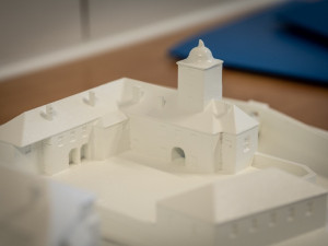 FOTO: Univerzita představila 3D model hradu Bouzov, jeho příprava trvala přes měsíc