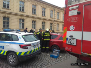 Dítě prospalo svůj první hasičský zásah