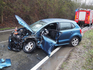 Ve Vitošově se střetlo osobní auto s náklaďákem. Okolnosti jsou stále předmětem šetření