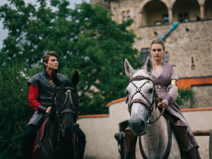 Na hradě Bouzov se natáčela nová česká pohádka Princezna zakletá v čase