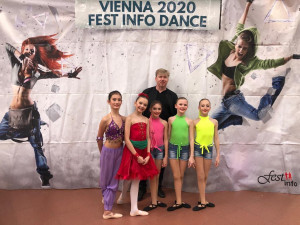 Baletky z Olomouce ovládly taneční soutěž ve Vídni, dvě z nich postupují do finále