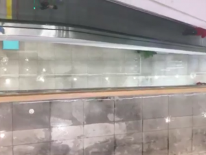 VIDEO: Nejdřív oheň, evakuace, a teď Šantovka plná vody. Takhle to tam teď vypadá