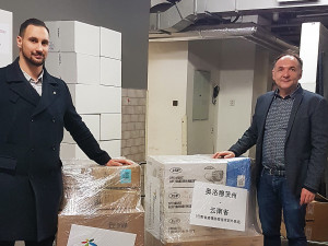 Olomoucký kraj pošle ochranné pomůcky do partnerského regionu v Číně