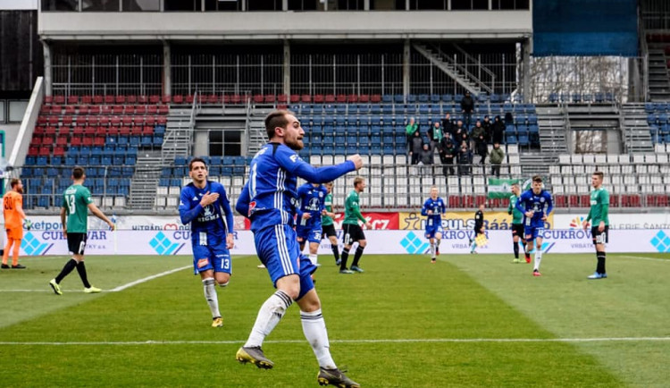 FOTOGALERIE: Olomouc remizovala s Jabloncem v divokém zápase 1:1