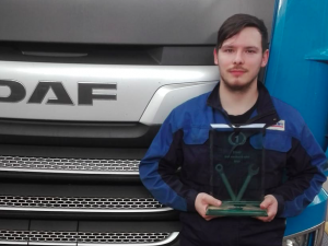 V olomoucké firmě Truck Trade mají nejlepšího mechanika tahačů DAF v Česku
