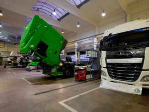 V olomoucké firmě Truck Trade mají nejlepšího mechanika tahačů DAF v Česku