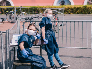 FOTO/VIDEO: Olomouc za sebou první den plošného testování, takto to dnes vypadlo u Globusu