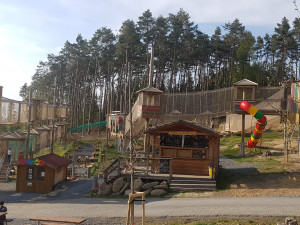 V olomoucké zoo obnovili lanové centrum Lanáček
