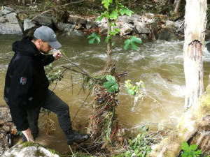 FOTO: Pokračuje pátrání po pohřešované ženě z Oskavy, prohledávají se toky i naplaveniny