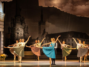 Balet Moravského chystá zkoušku na Horním náměstí