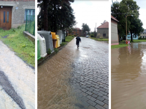 AKTUÁLNĚ: Hasiči v kraji vyjíždějí kvůli bouřkám, odčerpávají laguny a sklepy