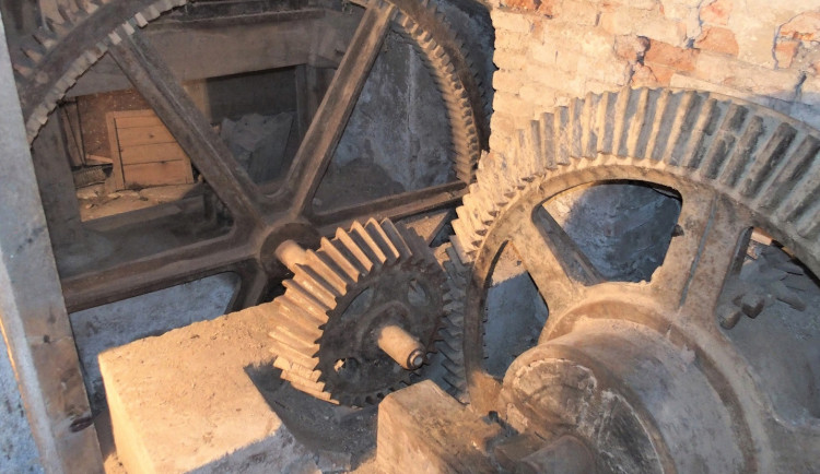 Historický pohon bývalého mlýna v Rapotíně se stal památkou