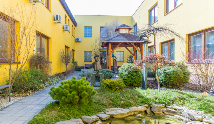 Dům domácí péče v Prostějově zvládl koronavirovou krizi po svém. Seniory rozptýlily stěny plné umění