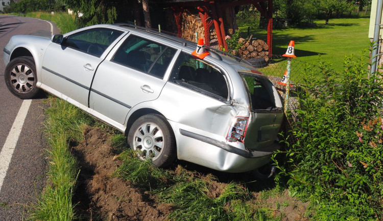 Opilý řidič Octavie v pondělí ráno kličkoval od plotu ke plotu. Nadýchal ještě skoro jedno a půl promile