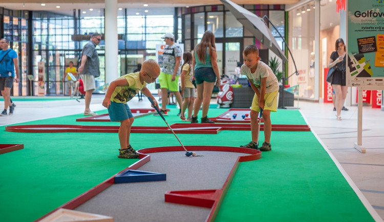 V olomoucké Šantovce odstartovala soutěž Golfové léto. Hraje se o ceny za statisíce korun