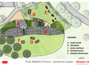 Park Malého prince na Tabulovém vrchu čekají úpravy. O nové podobě můžete rozhodnout i vy