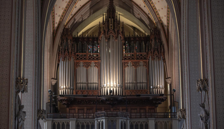Varhany v katedrále sv. Václava.