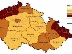 Vývoj nezaměstnanosti v kraji: V Olomouci a Přerově se zvýšila, tři okresy zaznamenaly pokles