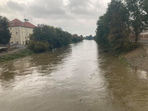 V Olomouckém kraji platí stále dva druhé povodňové stupně