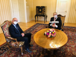 Prezident Miloš Zeman dnes jmenuje Jana Blatného novým ministrem zdravotnictví