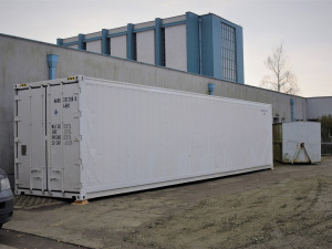 V Olomouci stojí chladící kontejner u krematoria, které je vytížené