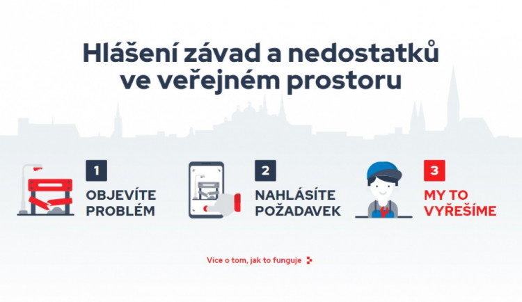 Olomouc zřídila nový web, kam mohou lidé nahlásit závady a místa k opravám