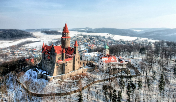 Hrad Bouzov.