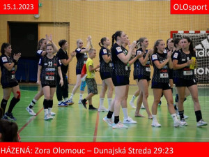 Olomoucká Zora porazila slovenské soupeřky