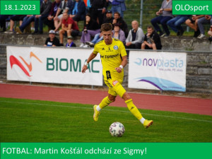 Martin Košťál si už za Olomouc nezahraje