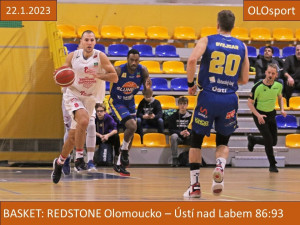 Olomoučtí baskebalisté nevyhráli. Podlehli Ústí nad Labem