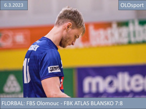 Olomouc prohrála i druhé domácí florbalové utkání