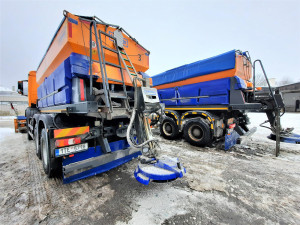 Tisíce tun soli a miliony litrů solanky. ŘSD odhalilo část zimních nákladů v Olomouckém kraji