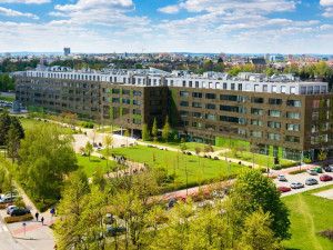 Z vysoké budovy olomoucké univerzity spadl devatenáctiletý mladík. Je v bezprostředním ohrožení života