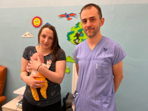 Vaneska vážila při porodu 395 gramů. Díky zdravotníkům z FN Olomouc má velkou naději na zdravý život