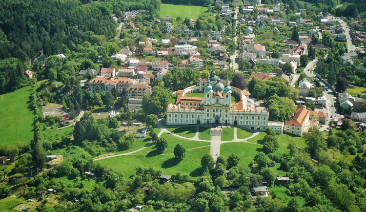 Olomouc a okolí z ptačí perspektivy
