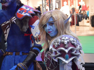 Cosplayeři v Šantovce