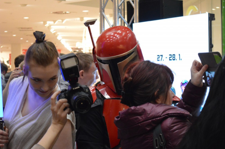 Cosplayeři v Šantovce