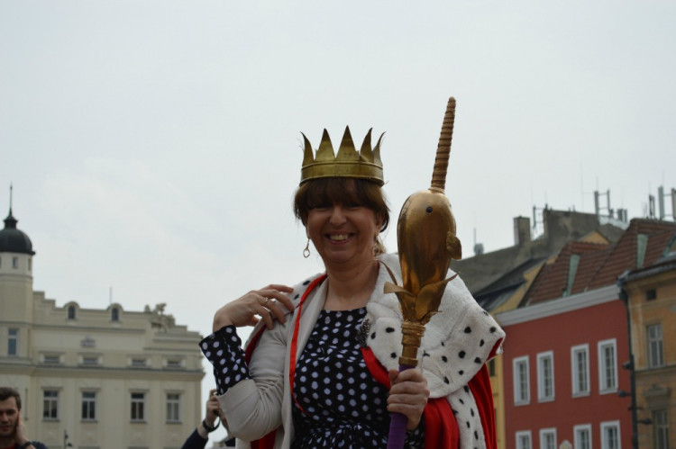 FOTOGALERIE: "Marek Eben" korunoval královnu Majálesu na Dolním náměstí