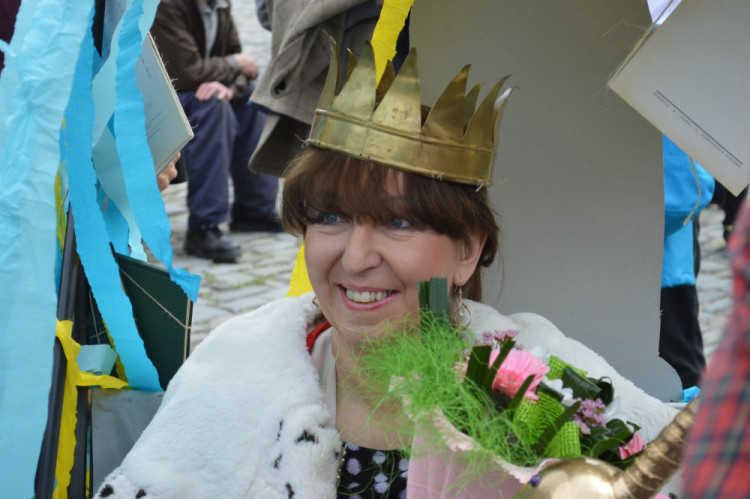 FOTOGALERIE: "Marek Eben" korunoval královnu Majálesu na Dolním náměstí