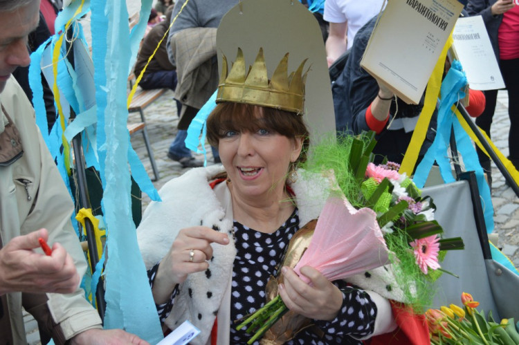 FOTOGALERIE: "Marek Eben" korunoval královnu Majálesu na Dolním náměstí