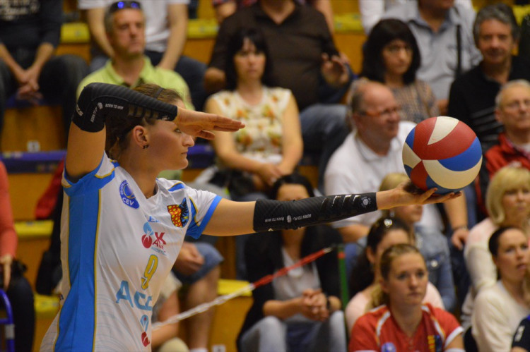 FOTOGALERIE: Prostějovanky jsou podeváté v řadě mistryněmi, bojovnice z Olomouce mají stříbro