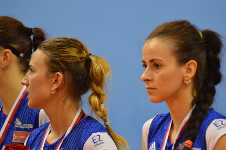 FOTOGALERIE: Prostějovanky jsou podeváté v řadě mistryněmi, bojovnice z Olomouce mají stříbro